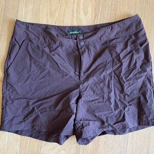 Eddie Bauer Brown Swim Shorts SZ 14